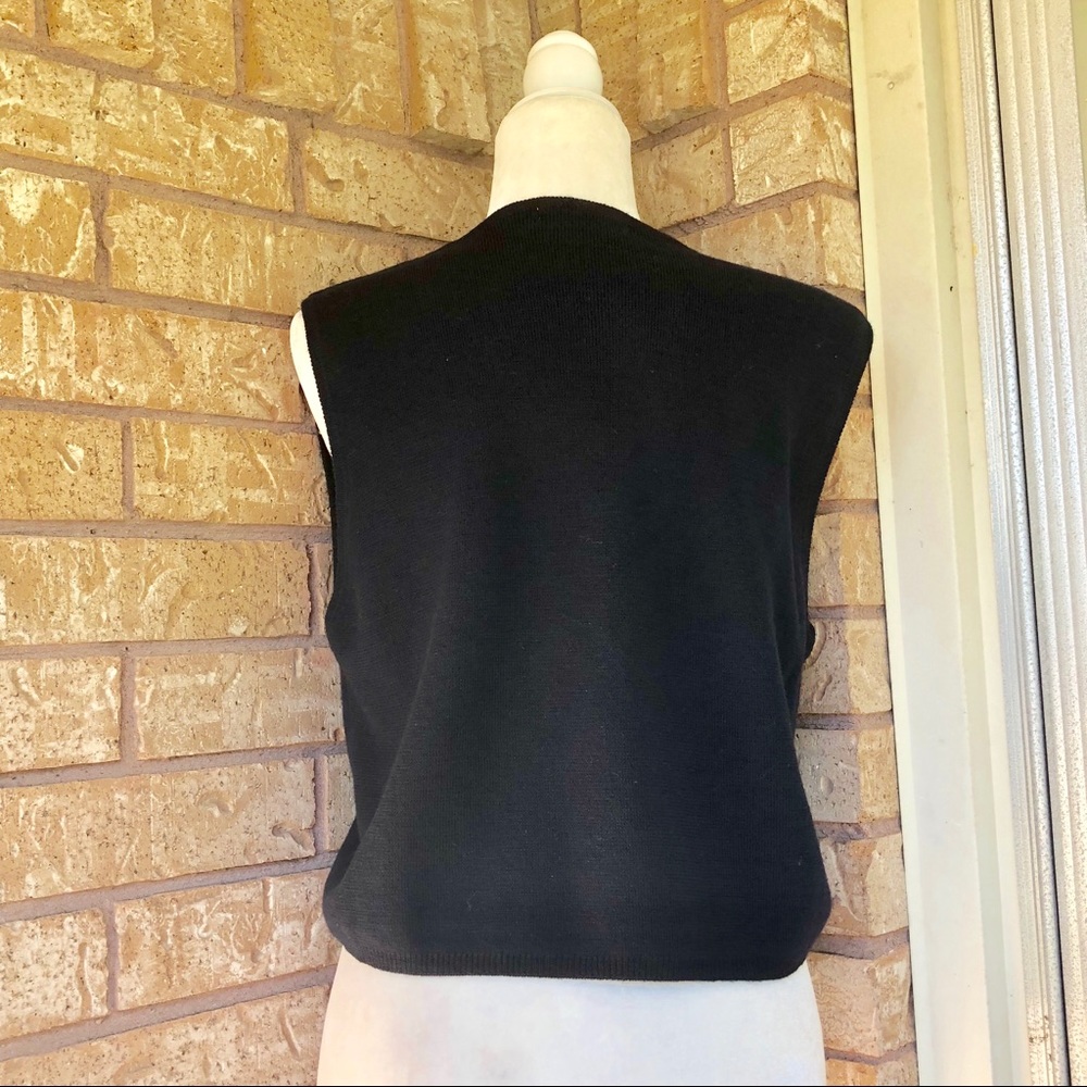 Karen Kane Cropped Wool Sweater - Picture 5 of 8